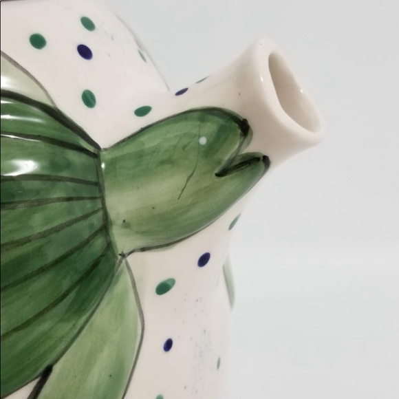 Blue Sky Ceramic Diane Leatherback Turtle Teapot - Picture 5 of 9